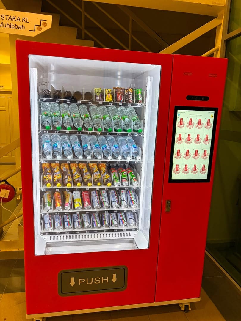 Grab n Go vending machine at Taman Muhibbah, Puchong